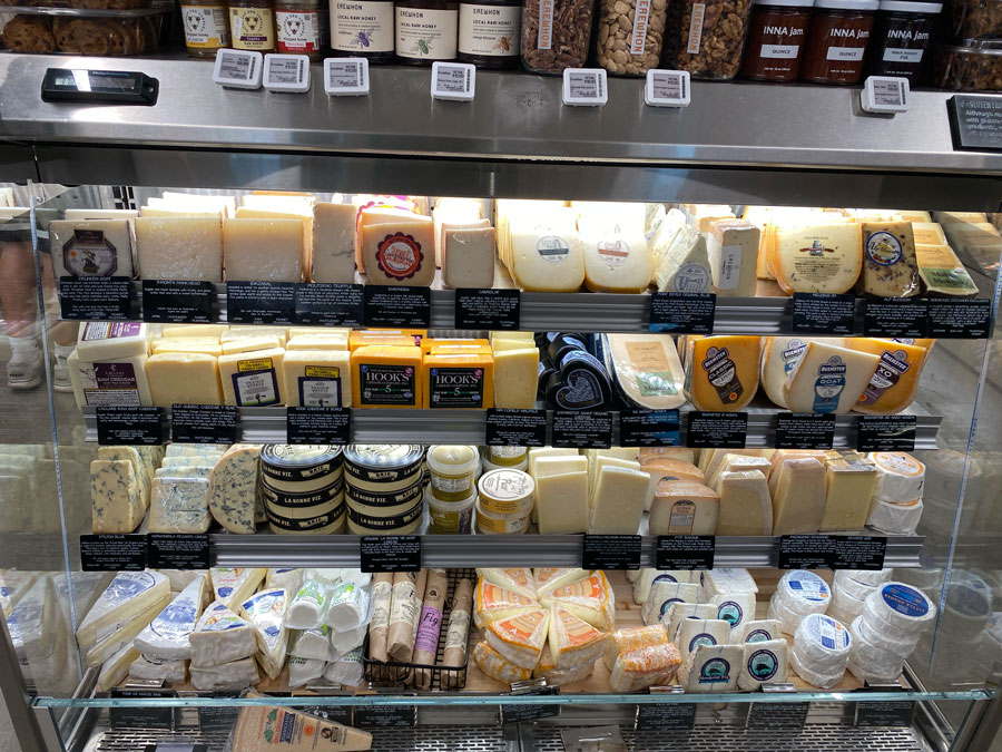 Cheeses at Erewhon Beverly Hills