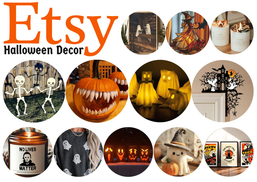 Etsy Halloween Decor
