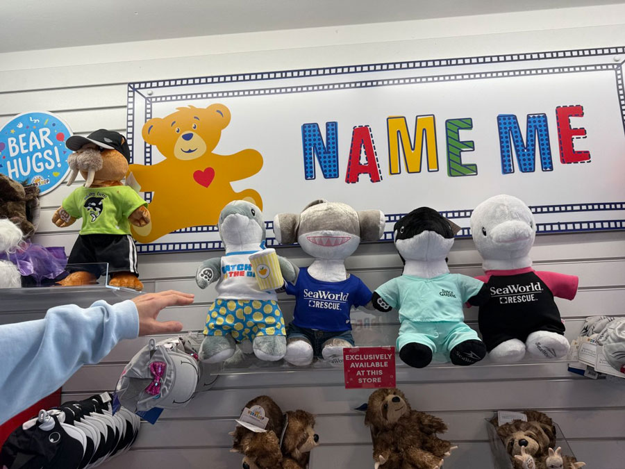 Exclusively Toys at Build-A-Bear Workshop - SeaWorld