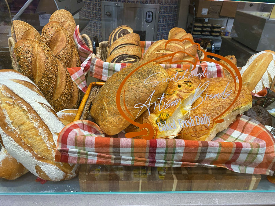 Fresh pastries at Pavilions