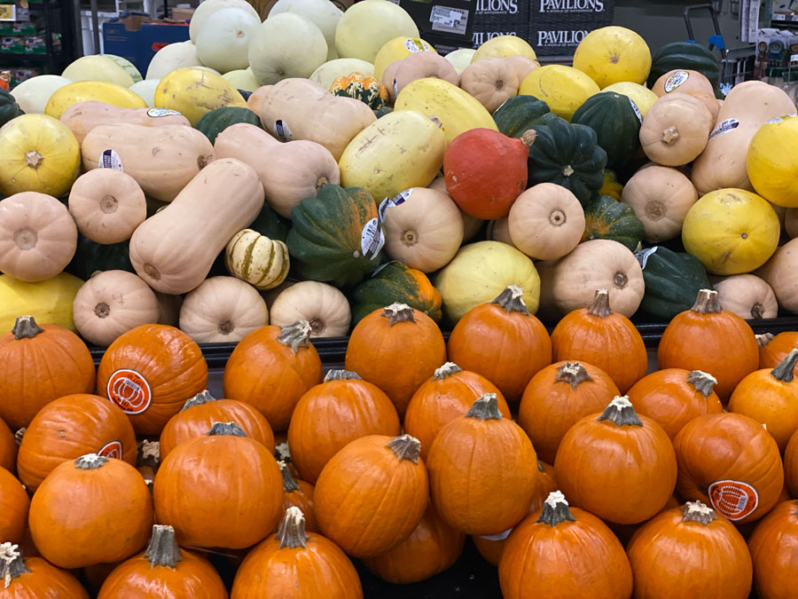 Fresh Pumpkins at Pavilions
