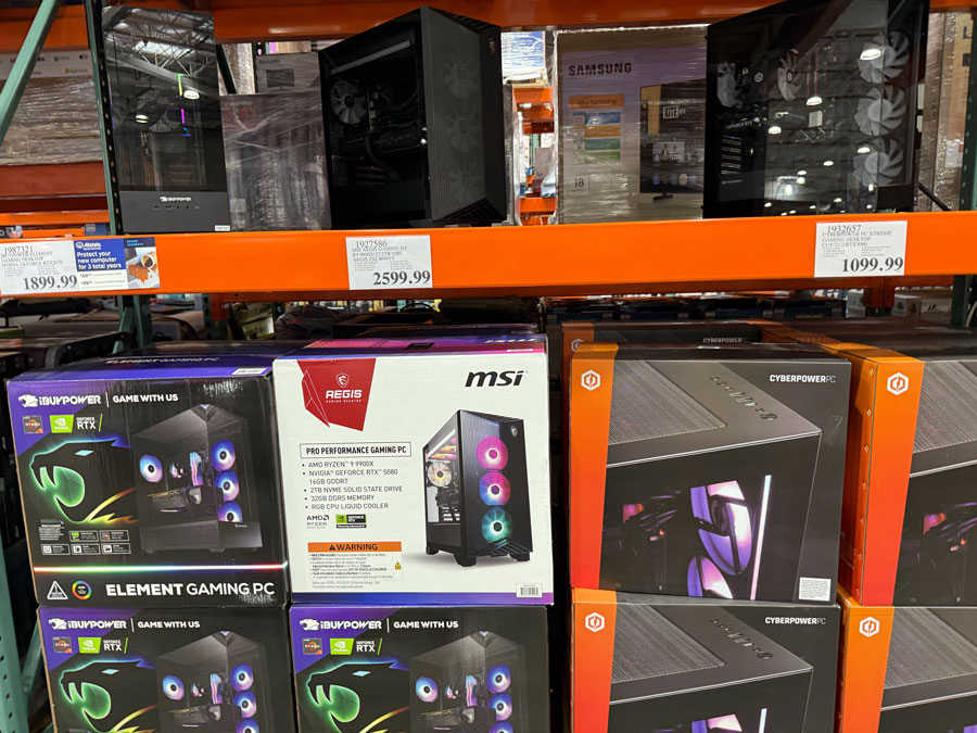  Gaming Desktops at Costco