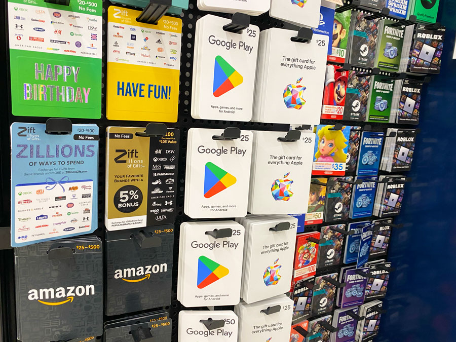 Gift Cards at Pavilions