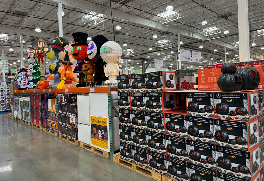 Halloween Decor at Costco