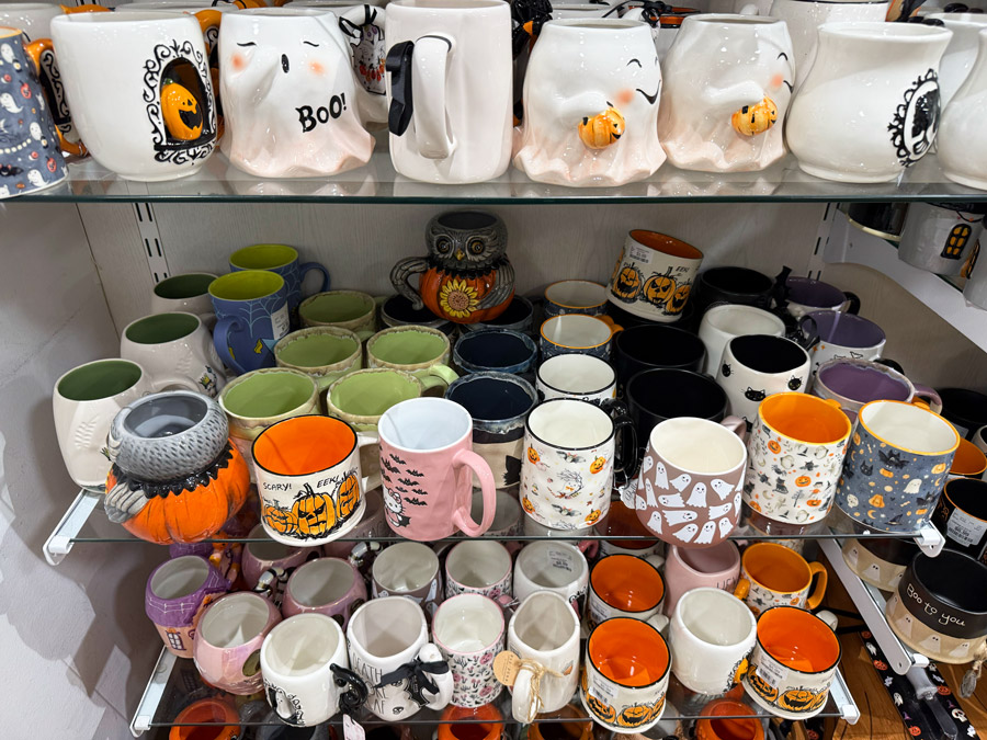 Halloween-Themed Mugs at T.J.Maxx