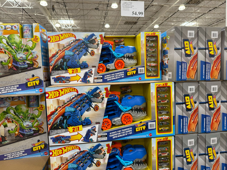 Hot Wheels Ultimate T-Rex Transporter at Costco