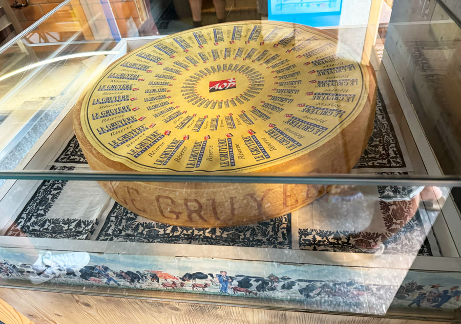 La Maison du Gruyère Cheese factory