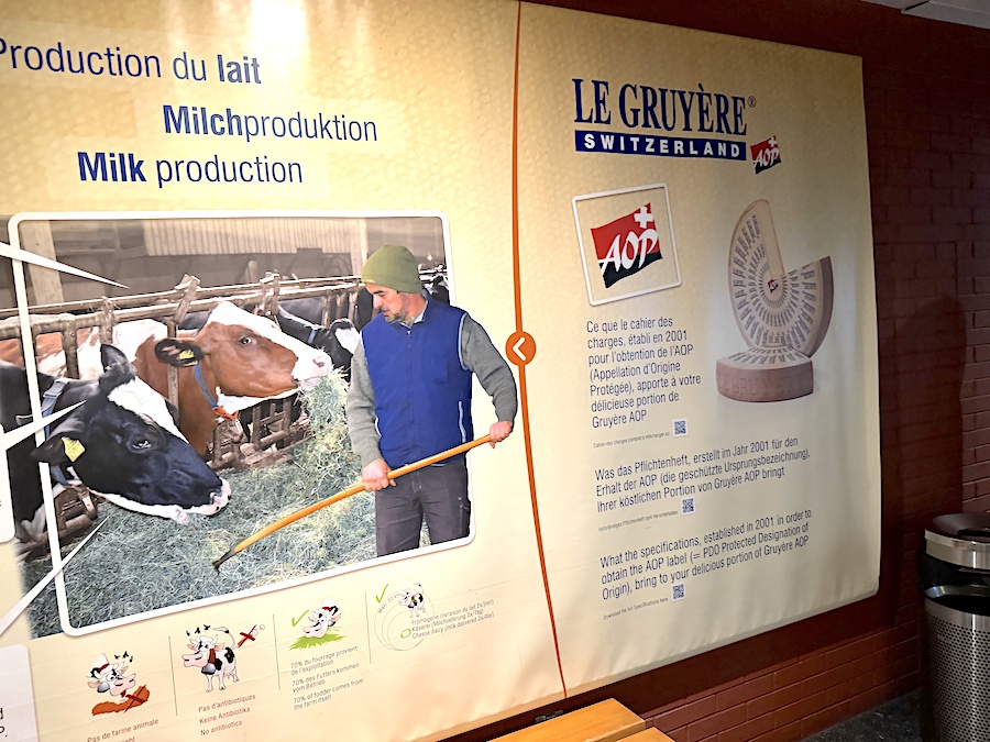 Step inside the world of Gruyère cheese.