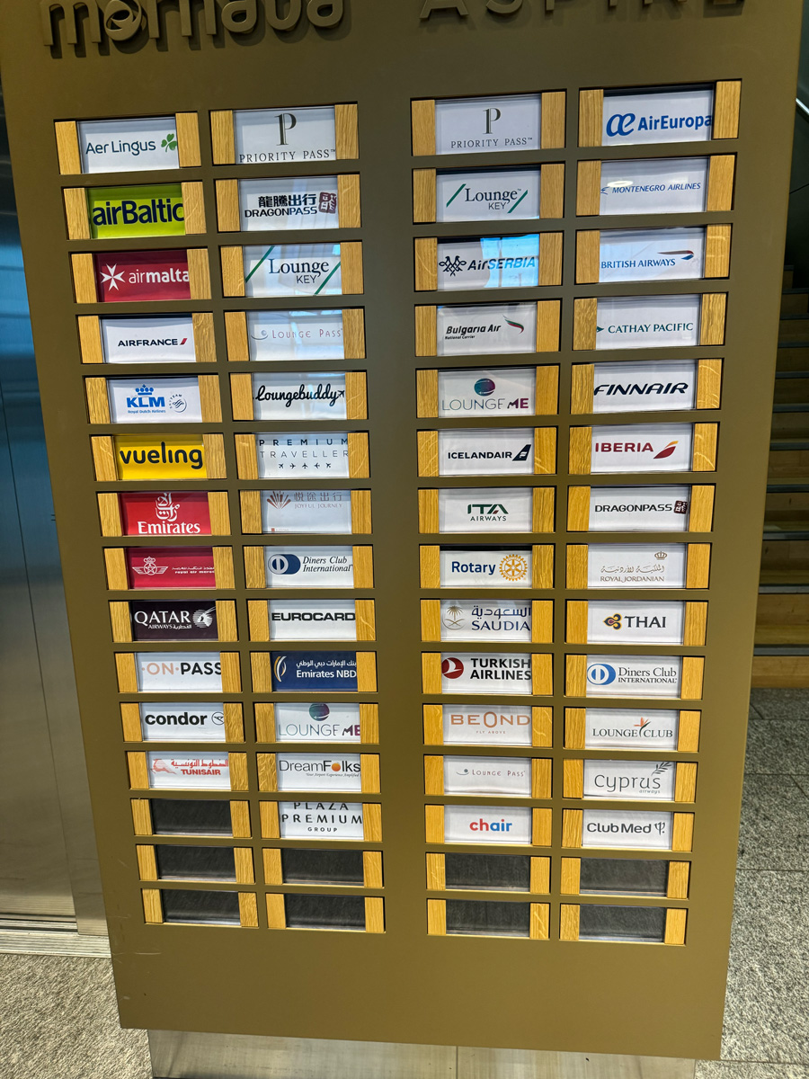 Lounge access programs at Zurich Airport