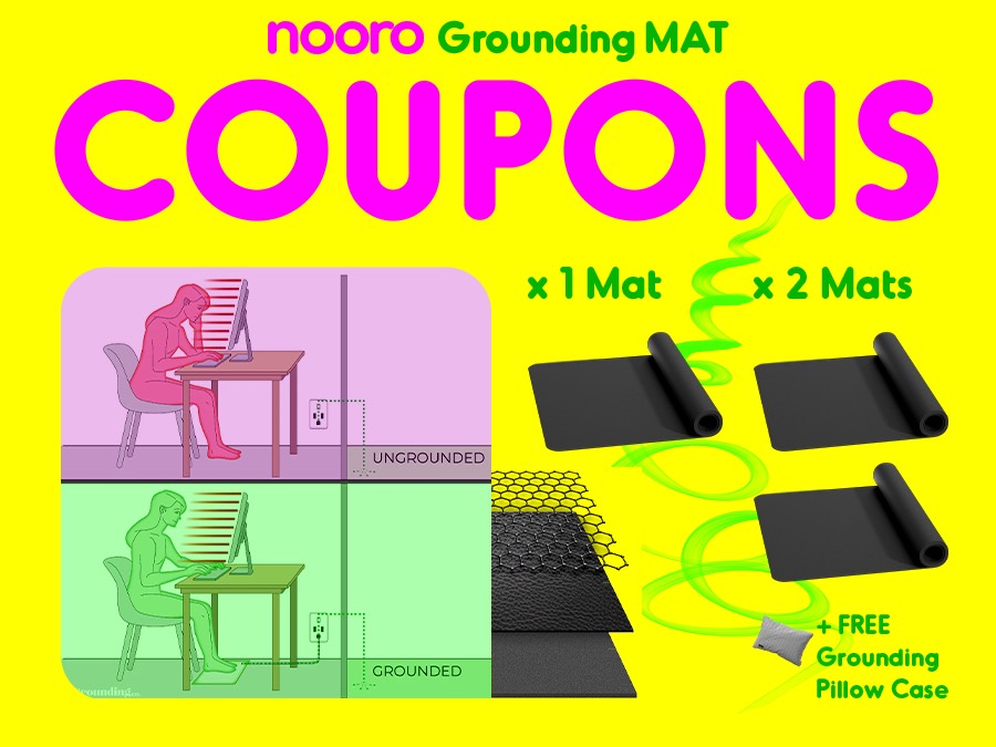 You can get a Nooro Grounding Mat now with a discount of over 60%!