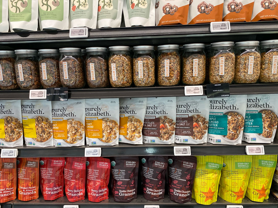 Organic Granola at Erewhon