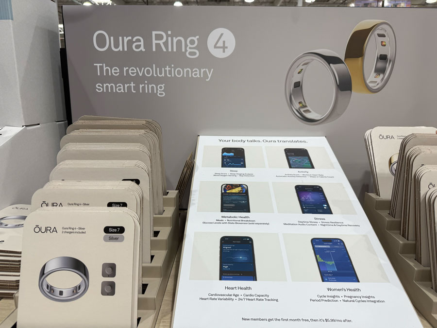 Oura Ring 4 at Costco