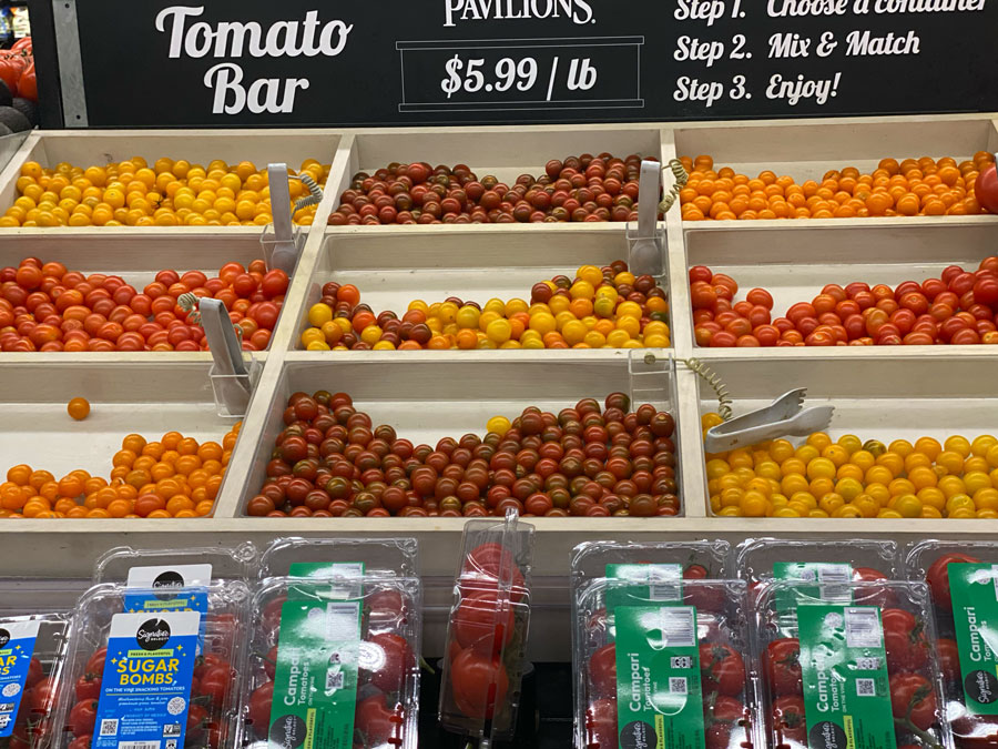 Pavilions' Tomato Bar