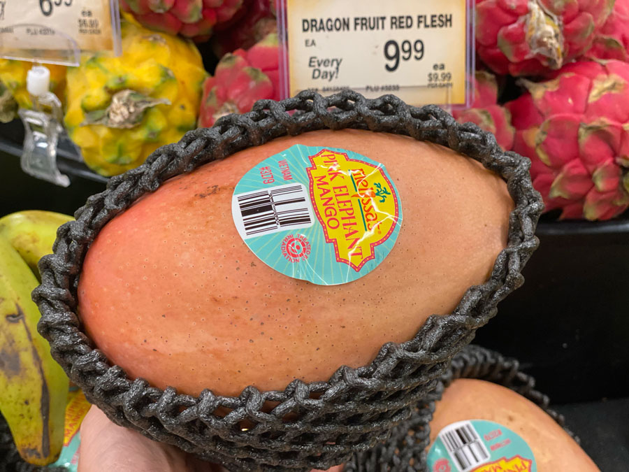 Pink Elephant Mango at Pavilions