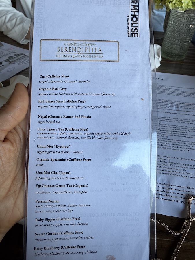 Seasonal café menu showcasing fall drinks and gourmet treats.