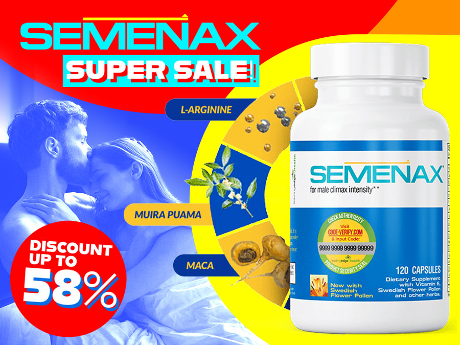 Semenax Super Sale review