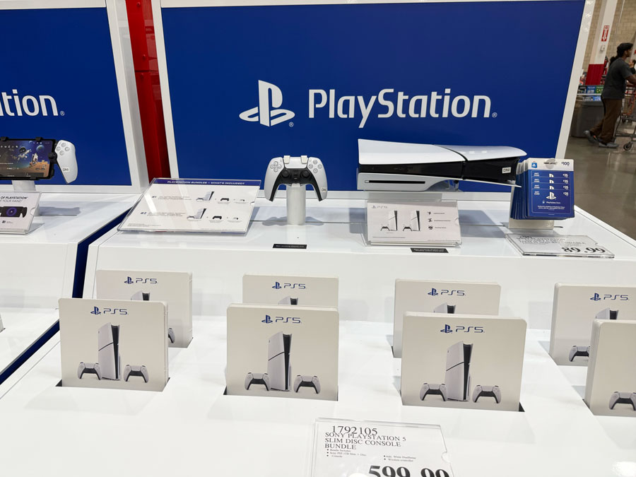 Sony Playstation 5 Slim Disc Console Bundle at Costco