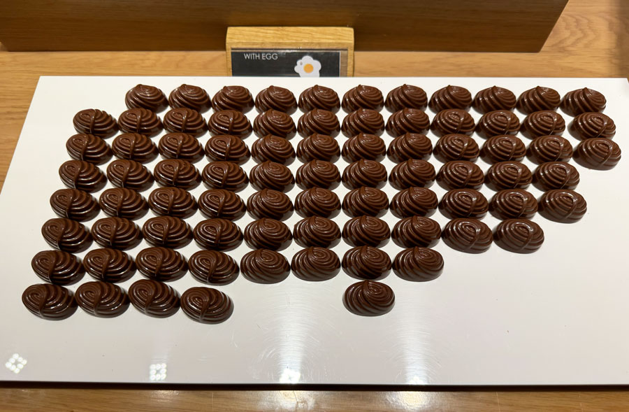 Tasting room Cailler Chocolate Factory