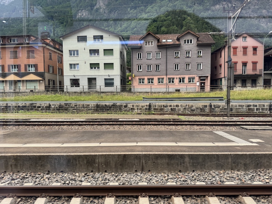 A scenic train ride through Ticino’s mountain passes.