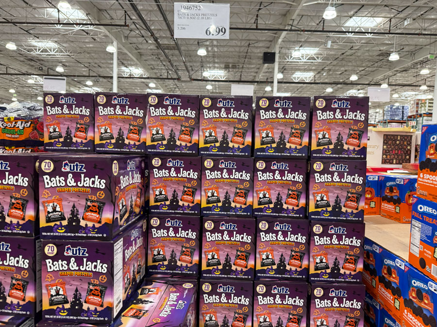 UTZ Bats & Jacks Pretzels at Costco