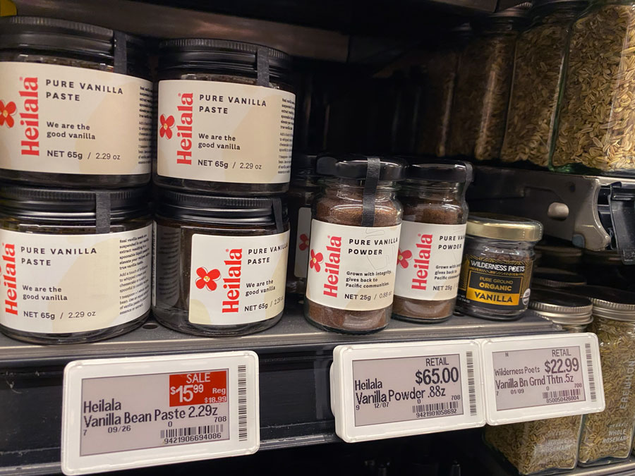 Vanilla Pure Powder and Paste at Erewhon