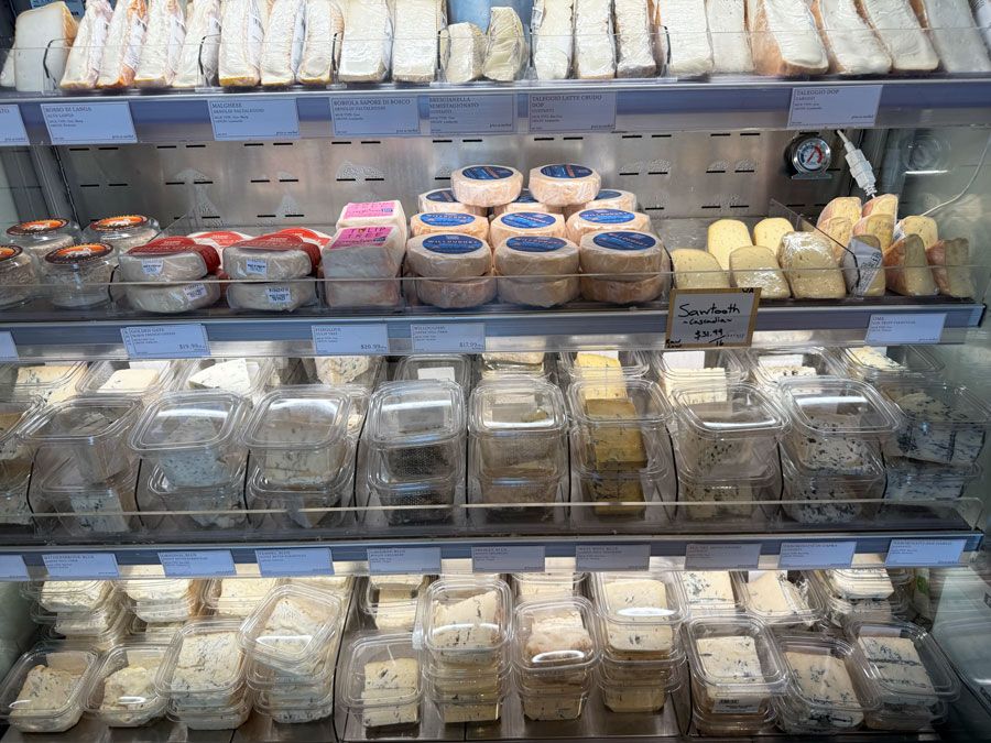 Blue Cheese at Eataly