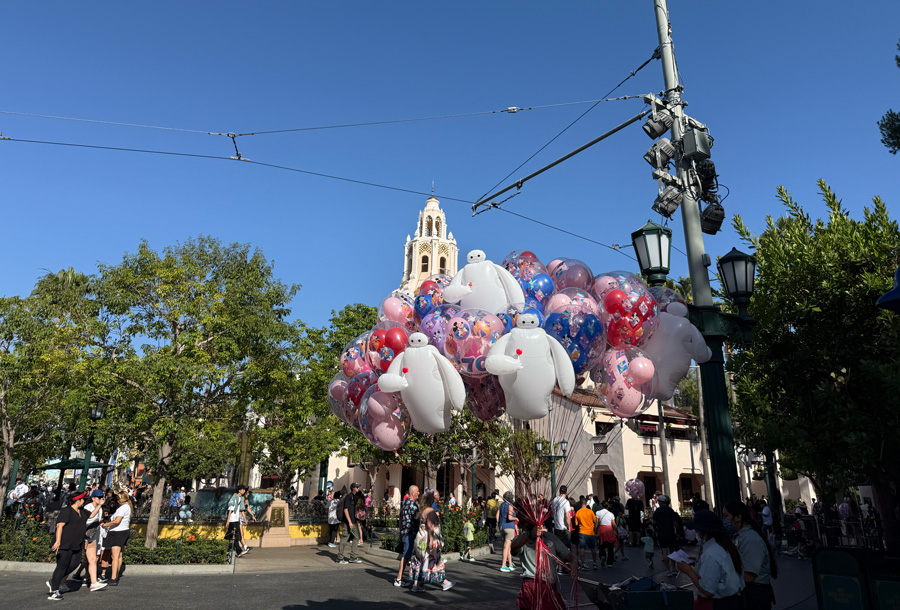 Buana Vista Street at Disney California Adventure Park in Anaheim, California