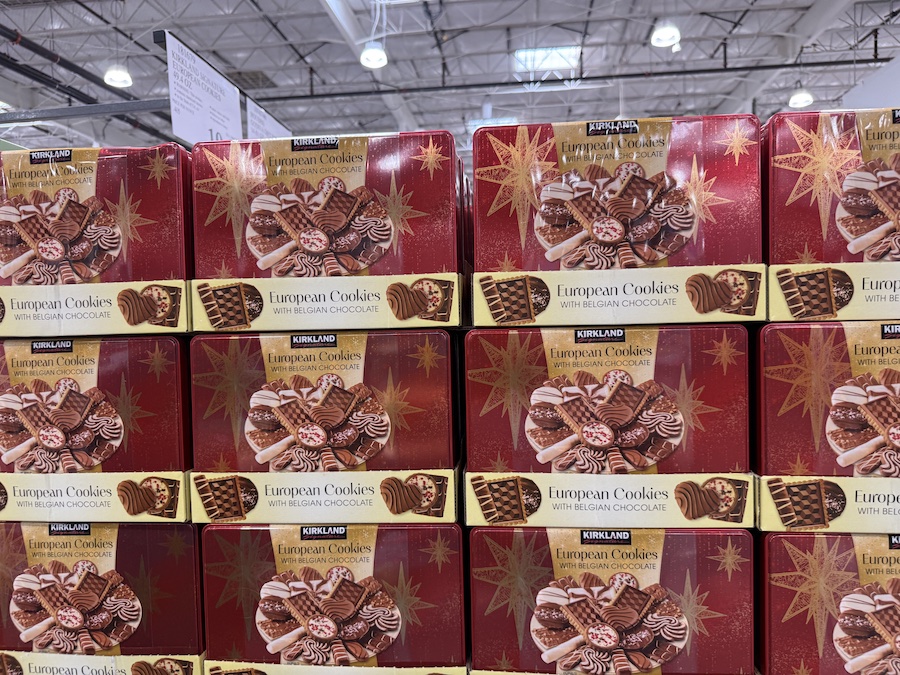 Deluxe selection of European-style cookies coated in Belgian chocolate.