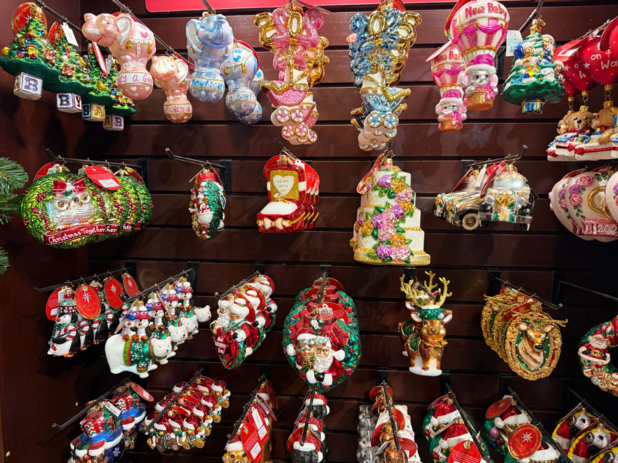 Exclusive glass ornaments by Christopher Radko