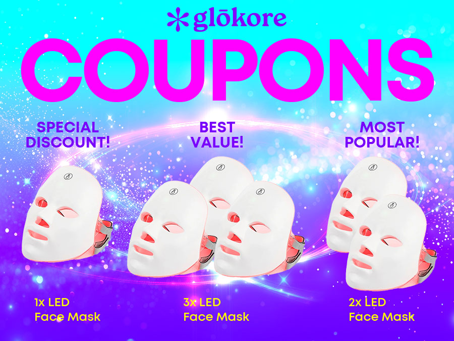 Glokore Light Therapy Face Mask Coupons