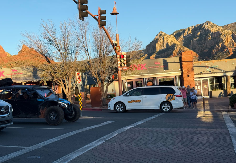 Intersection of Forest Rd and N State Rte 89A