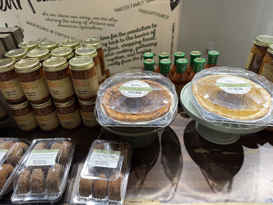 Fresh, fragrant homemade pies.