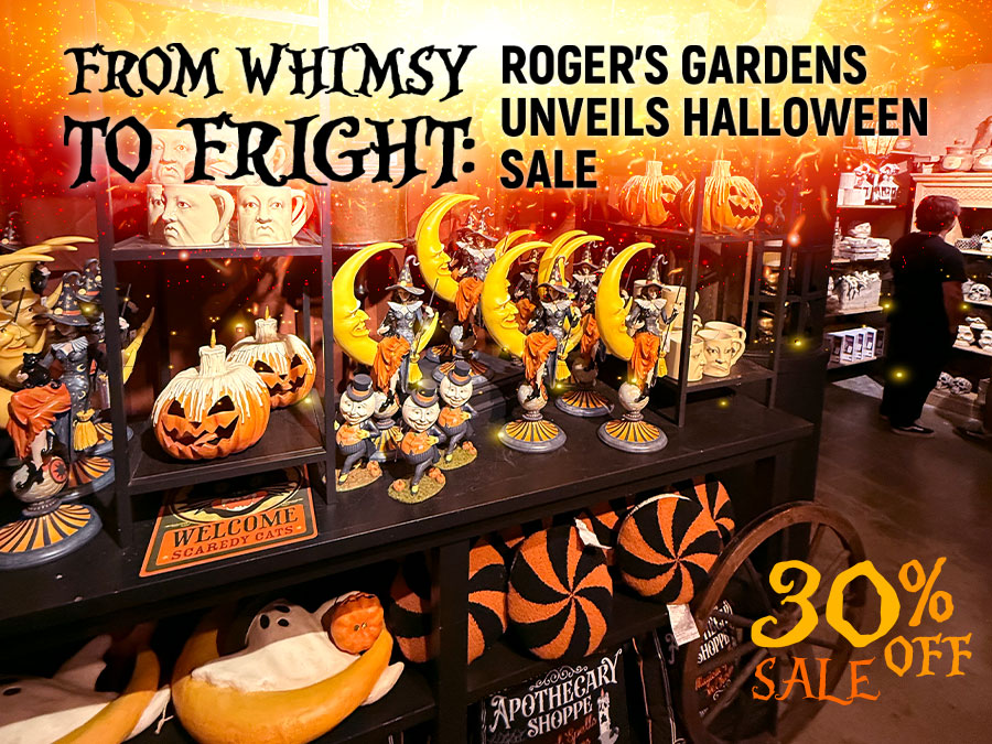 Roger's Gardens Halloween Boutique Sale