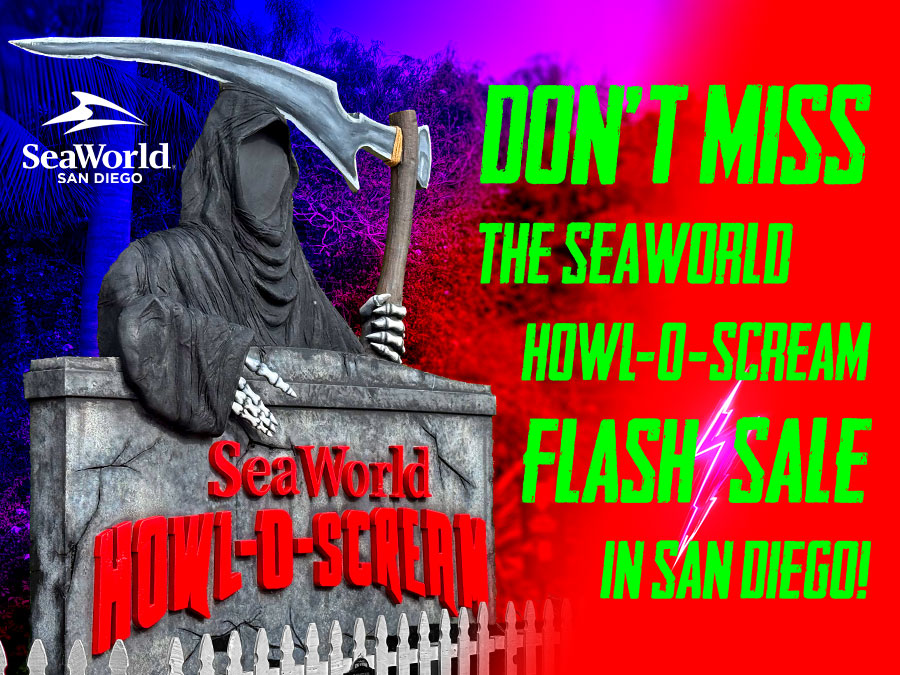 SeaWorld Howl-O-Scream Flash Sale In San Diego