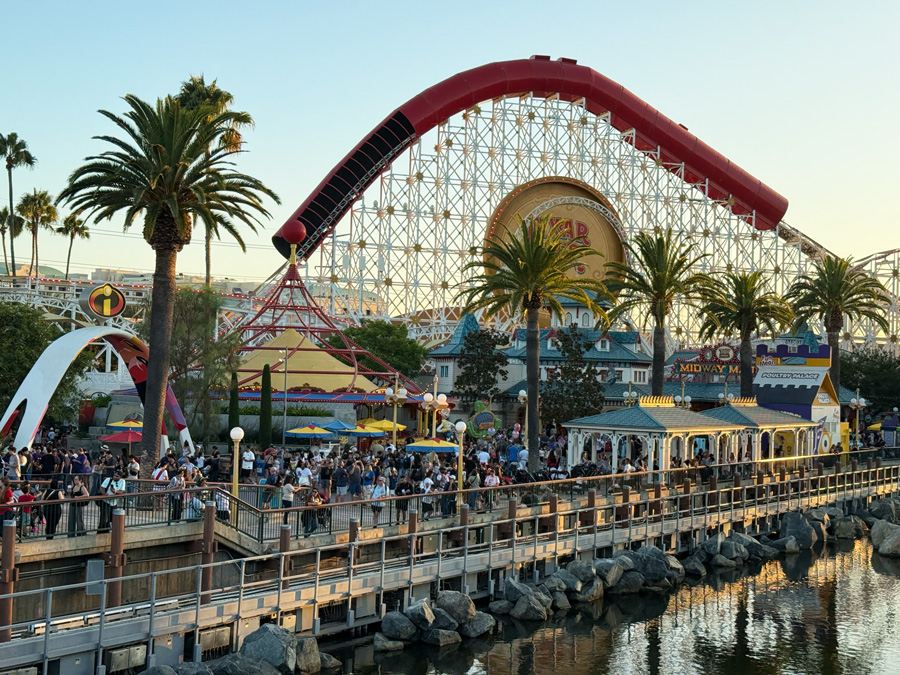 The Incredicoaster Ride at Disney California Adventure Park