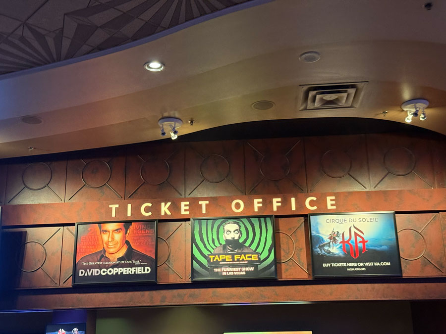 Ticket Office - MGM Grand, Las Vegas