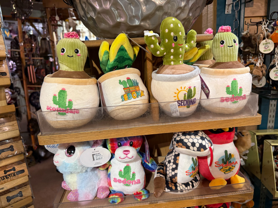 Cactus-shaped plush toys - Uptown Sedona