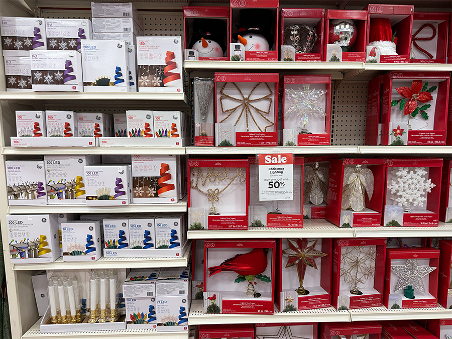 Christmas lighting on Sale at Michaels