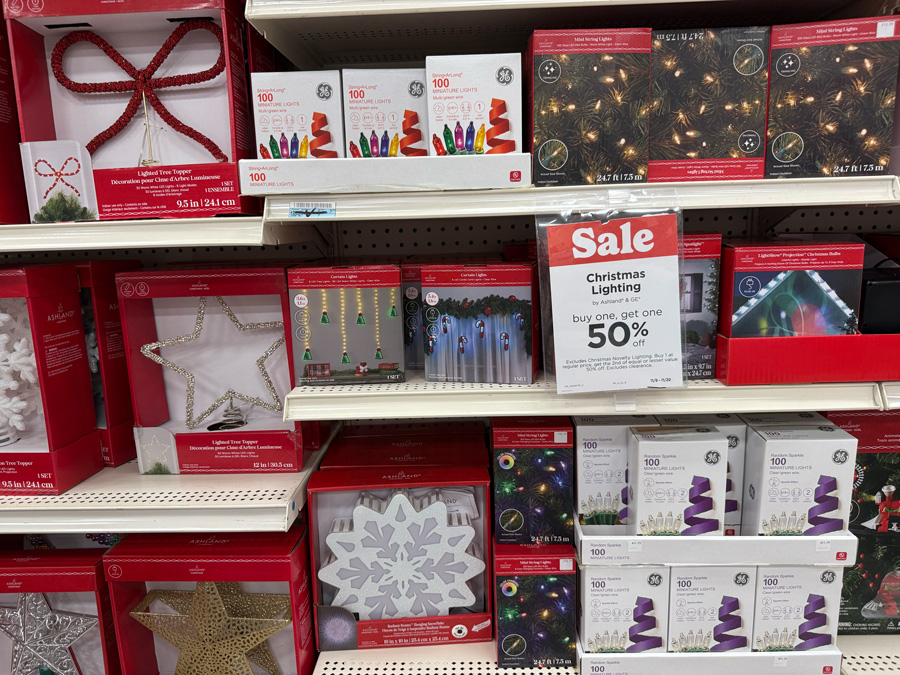 Christmas Lighting on sale - Michaels