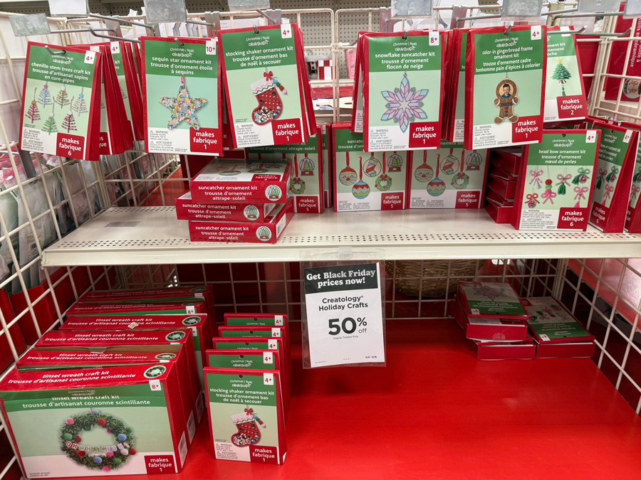 Creatology beaded stocking kit at Michaels