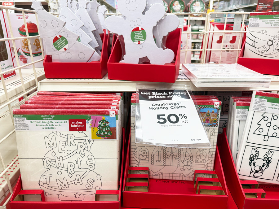 Creatology Holiday Crafts at Michaels