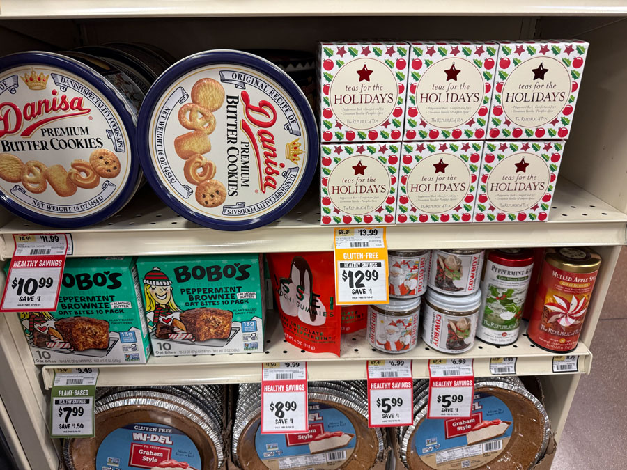 Danisa cookies in tins at Sprouts