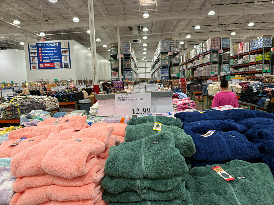 Eddie Bauer Youth Plush Full Zip - Costco