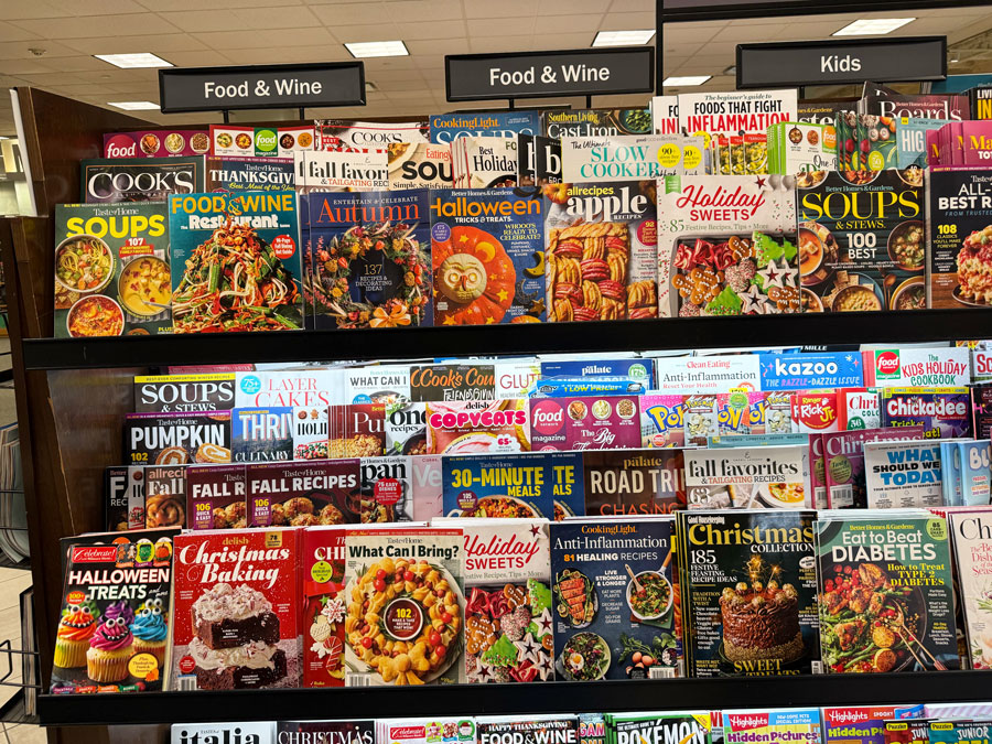 Kids magazines at B&N