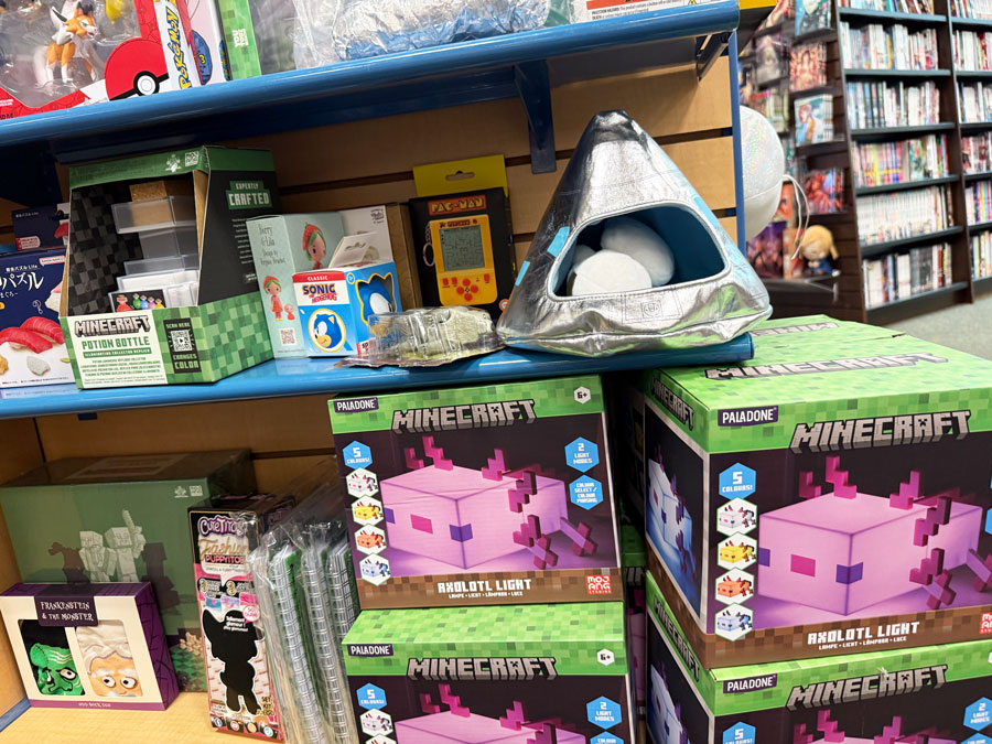 Geek culture booth at Barnes & Noble