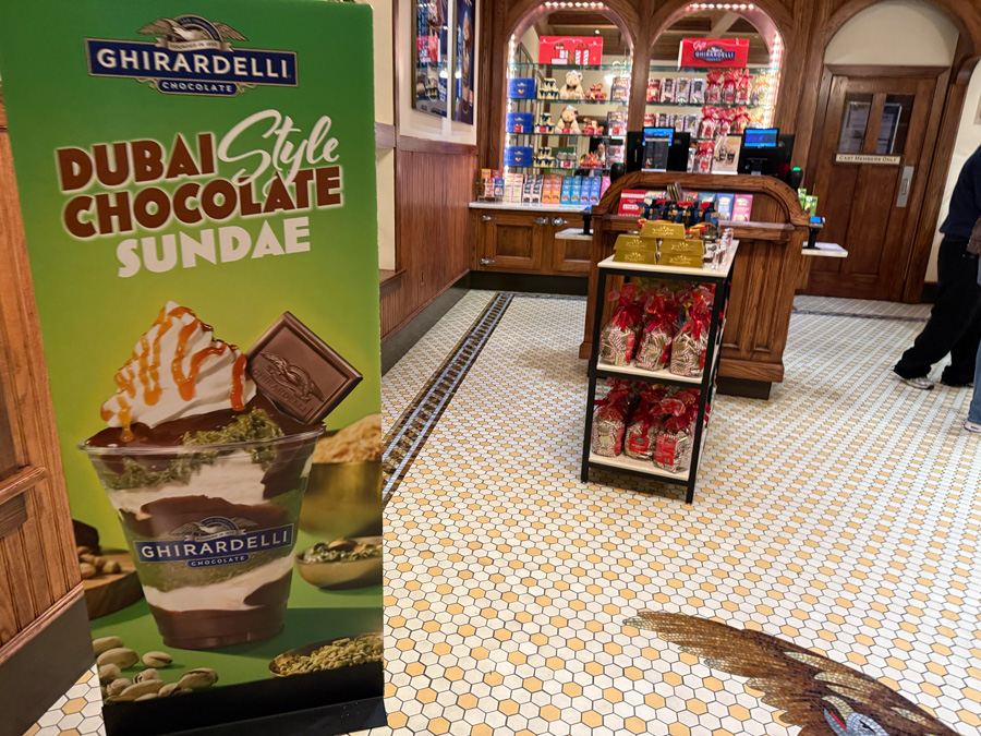Ghirardelli Dubai Chocolate - Disneyland