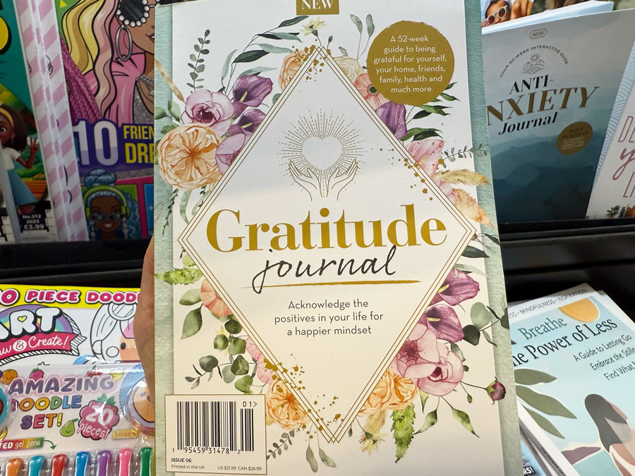 Gratitude Journals at B&N