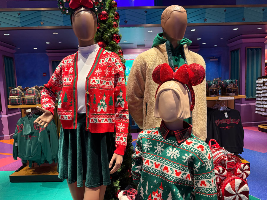 Holiday outfits for the whole family - Disneyland