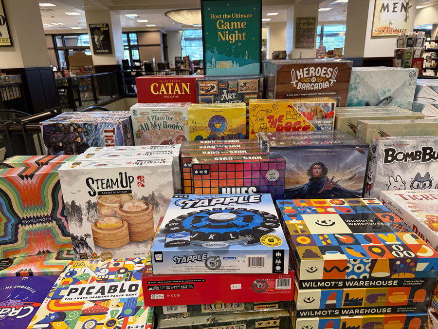 Host The Ultimate Game Night section at B&N