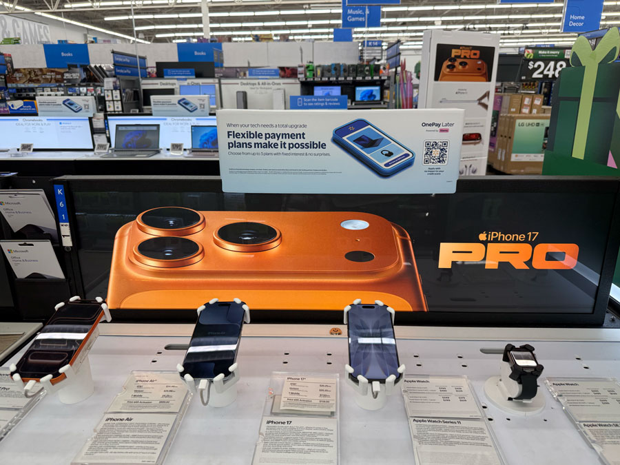 iPhone 17 Pro at Walmart